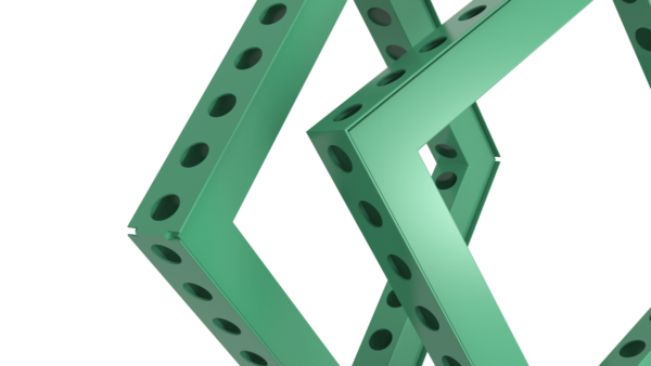 Profilé d'angle arrondis 90°